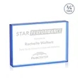Verona Paperweight - Blue | https://www.bestnamebadges.com