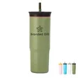 Double-layer Stainless Steel Coffee Tumbler with Lid | https://www.bestnamebadges.com
