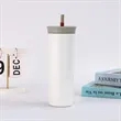 Double-layer Stainless Steel Coffee Tumbler with Lid | https://www.bestnamebadges.com