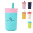 12oz Stainless Steel Cup | https://www.bestnamebadges.com