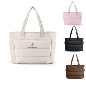 Puffer Tote Bag for Women