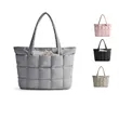 Puffer Work Tote Handbag | https://www.bestnamebadges.com