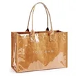 PVC Tote Bag Kraft Paper Work Handbags Purses with Handle | https://www.bestnamebadges.com