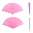 Full Color Plastic Folding Hand Fan W/ World Cup Theme | https://www.bestnamebadges.com