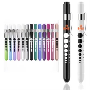Pen Light with Pupil Gauge LED Penlight for Nurses Doctors