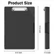 Plastic Clipboard with Storage | https://www.bestnamebadges.com