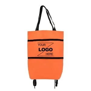 2-in-1 Lightweight Folding Shopping Cart