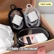 Clear Cable Storage Bag | https://www.bestnamebadges.com