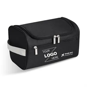 Portable travel toiletry bag