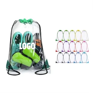 Clear Stadium Drawstring Backpack