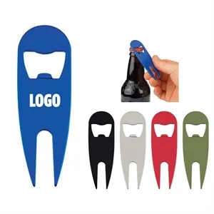 Divot Tool With Bottle Opener