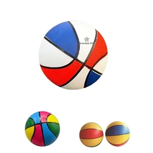 Indoor/Outdoor Rubber Basketball for Children's