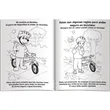 Coloring Book - Bicycle Safety (Spanish) | https://www.bestnamebadges.com