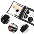 Clear PVC Crossbody Stadium Bag 9" X 10" | https://www.bestnamebadges.com