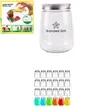 Transparent Disposable Beverage Storage Bottles | https://www.bestnamebadges.com