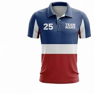 Unisex Waffle Grid Sublimated Short Sleeve Polo 125G