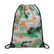 210D Waterproof Camo Sports Drawstring Bag | https://www.bestnamebadges.com