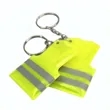 Reflective Keychain Tags Vest Shape | https://www.bestnamebadges.com