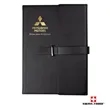 Swiss Force® Attila Hardcover Journal w/Belt | https://www.bestnamebadges.com