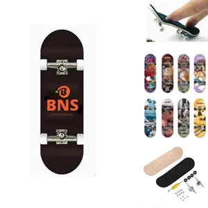 Wooden Finger Skateboard Toy
