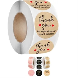 Kraft Paper Sealing Stickers