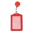 PU Leather Vertical ID Holder | https://www.bestnamebadges.com