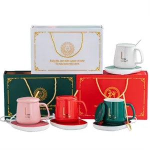 Heated Coffee Mug Set