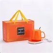 Heated Coffee Mug Set | https://www.bestnamebadges.com