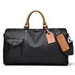 Leather Weekend Bag | https://www.bestnamebadges.com
