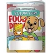 Coloring Book - Make a Difference and Volunteer! | https://www.bestnamebadges.com