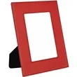 5" x 7" Red Leatherette Photo Frame | https://www.bestnamebadges.com