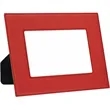 5" x 7" Red Leatherette Photo Frame | https://www.bestnamebadges.com