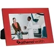 8" x 10" Red Leatherette Photo Frame | https://www.bestnamebadges.com