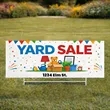 Custom 9" X 24" Yard Signs | https://www.bestnamebadges.com