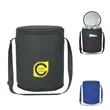 NON-WOVEN ROUND COOLER BAG | https://www.bestnamebadges.com