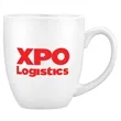 16oz. Curved Ceramic Coffee Mug with D-Handle | https://www.bestnamebadges.com