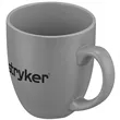 16oz. Curved Ceramic Coffee Mug with D-Handle | https://www.bestnamebadges.com