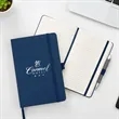 Plato Journal W/Elastic Band & Pen Loop | https://www.bestnamebadges.com