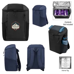 Endeavor rPET 15 Can Cooler Backpack | https://www.bestnamebadges.com