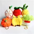 Mini Fruit Plush Toys | https://www.bestnamebadges.com