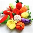 Mini Fruit Plush Toys | https://www.bestnamebadges.com