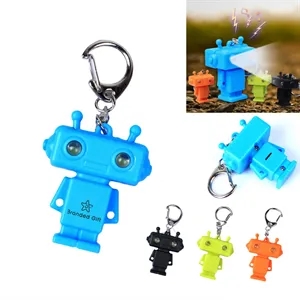 3D Robot LED Keychain
