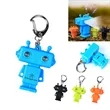 3D Robot LED Keychain | https://www.bestnamebadges.com