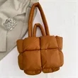 Soft Puffer Tote Bag | https://www.bestnamebadges.com