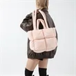 Soft Puffer Tote Bag | https://www.bestnamebadges.com