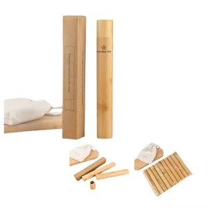 Bamboo Toothbrush Holder