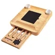 Bamboo Cheese Board Set | https://www.bestnamebadges.com
