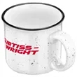 15oz. Speckled Ceramic Wide-Rim Mug | https://www.bestnamebadges.com