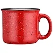 15oz. Speckled Ceramic Wide-Rim Mug | https://www.bestnamebadges.com