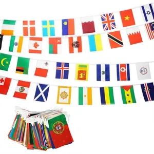 2026 World Cup String Bunting Flags